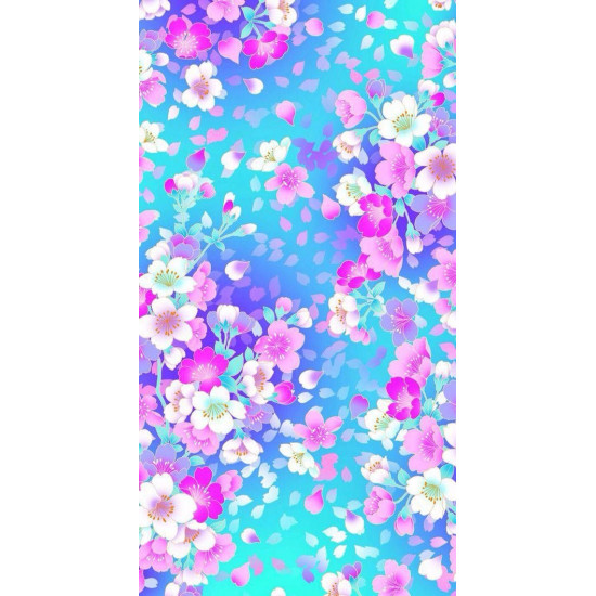 Papel de Arroz  FLORAL (FL028) TAM.A4