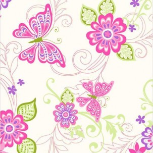 Papel de Arroz  FLORAL (FL029) TAM.A4