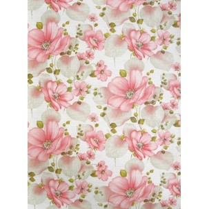 Papel de arroz  FLORAL (FL032) TAM.A4