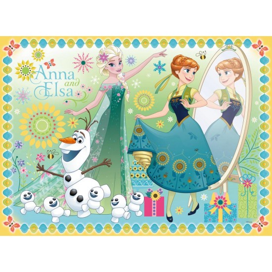 FROZEN PRINCESA ELSA PAPEL PREMIUM (3D) 20 CM - PAPEL ARROZ ESPECIAL