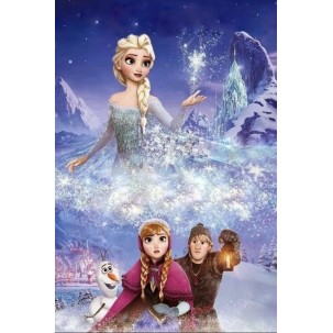 Papel de Arroz  FROZEN (FZ010)  TAM.A4