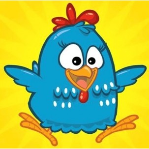 Papel de Arroz  GALINHA PINTADINHA (GP005 )  TAM.A4