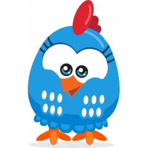 Papel de Arroz  GALINHA PINTADINHA (GP006 ) TAM.A4