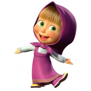 Papel de Arroz Marsha e Urso (MU011 ) TAM.A4