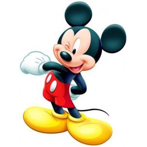 Papel de Arroz  MICKEY  (MK001) TAM . A4