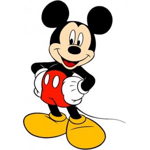 Papel de Arroz  Mickey  (MK004) Tam.A4