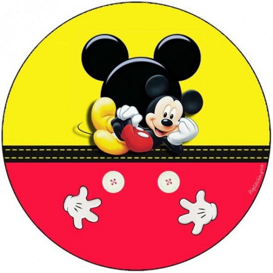 Papel de Arroz  Mickey (MK022) Tam.A4