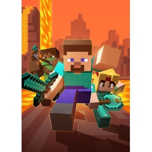 Papel de Arroz   MINECRAFT (MCT02) TAM.A4