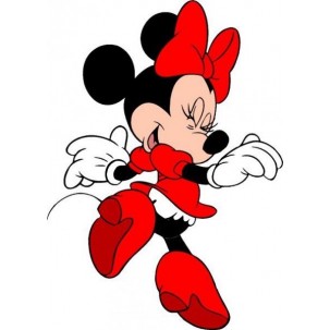 Papel de Arroz  Minnie (MNV08) Tam.A4