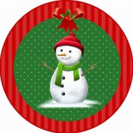 Papel de Arroz  Natal (NT001) TAM.A4