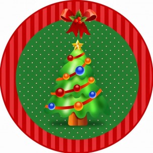 Papel de Arroz Natal ( NT003) TAM.A4