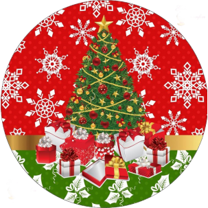 Papel de Arroz  Natal (NT008) TAM.A4