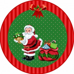 Papel de Arroz  Natal (NT009) TAM.A4