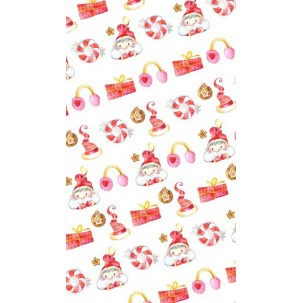 Papel de Arroz  Natal  (NT044) TAM.A4