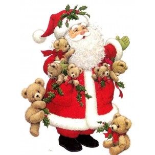 Papel de Arroz Natal (NT045 ) TAM.A4