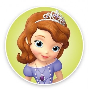 Papel de Arroz Princesa Sofia( PSO002) TAM.A4