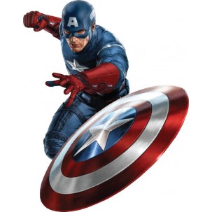 Papel de Arroz  CAPIT&Atilde;O AMERICA  (CP004) TAM.A4