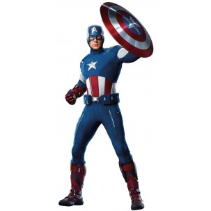 Papel de Arroz  CAPIT&Atilde;O AMERICA (CP006) TAM.A4