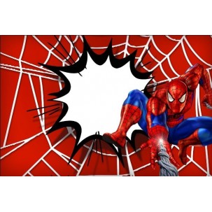 Papel de Arroz HOMEM ARANHA (HA006)  TAM.A4