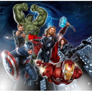 Papel Arroz  AVENGERS (AV003) TAM.A4
