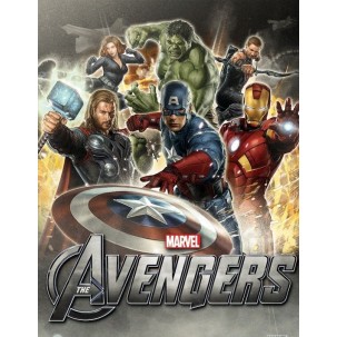 Papel Arroz  AVENGERS (AV008) TAM.A4