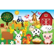 Papel de Arroz    FAZENDINHA (FZD08) TAM.A4