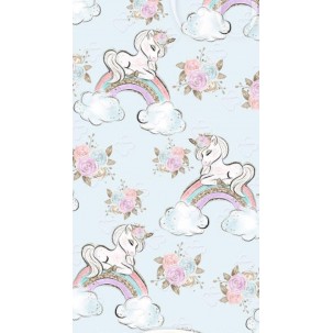 Papel de Arroz  Unicornio (UN001) Tam.A4