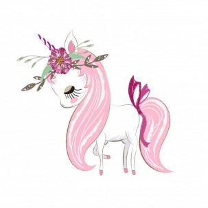 Papel de Arroz  Unicornio (UN001) Tam.A4