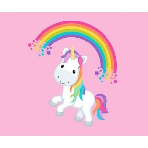 Papel de Arroz  Unicornio (UN005) Tam.A4