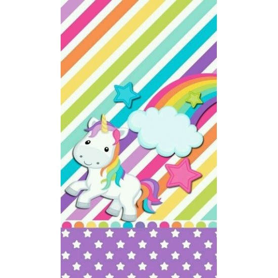 Papel de Arroz  Unicornio (UN014) Tam.A4