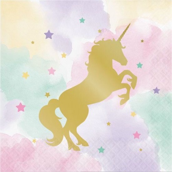 Papel de Arroz  Unicornio (UN017) Tam.A4