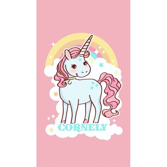 Papel de Arroz  Unicornio (UN019) Tam.A4