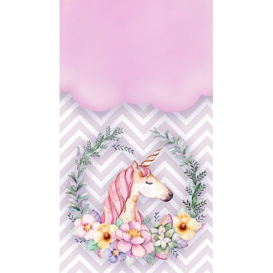 Papel de Arroz  Unicornio (UN039) Tam.A4