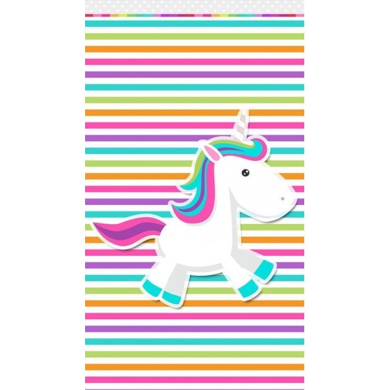 Papel de Arroz  Unicornio (UN054) Tam.A4