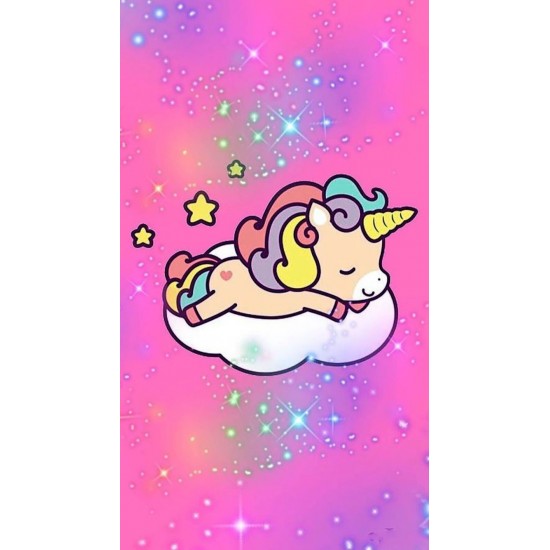 Papel de Arroz  Unicornio (UN068) Tam.A4