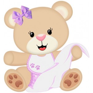 Papel de Arroz  Ursinho (USA01) TAM.A4