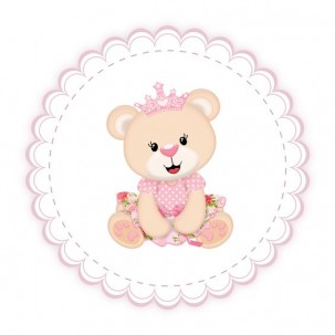 Papel de Arroz  Ursinho (USA02) TAM.A4