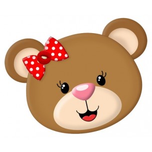 Papel de Arroz  Ursinho (USA05 )  TAM.A4