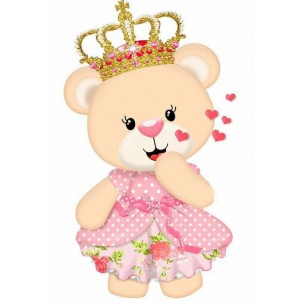 Papel de Arroz  Ursinho (USA07) TAM.A4