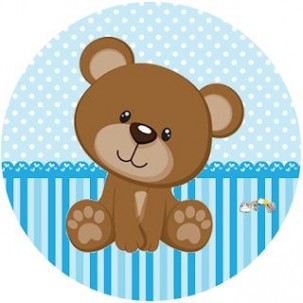 Papel de Arroz Ursinho (USO10 ) TAM.A4