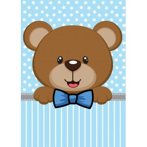 Papel de Arroz Ursinho (USO11) TAM.A4