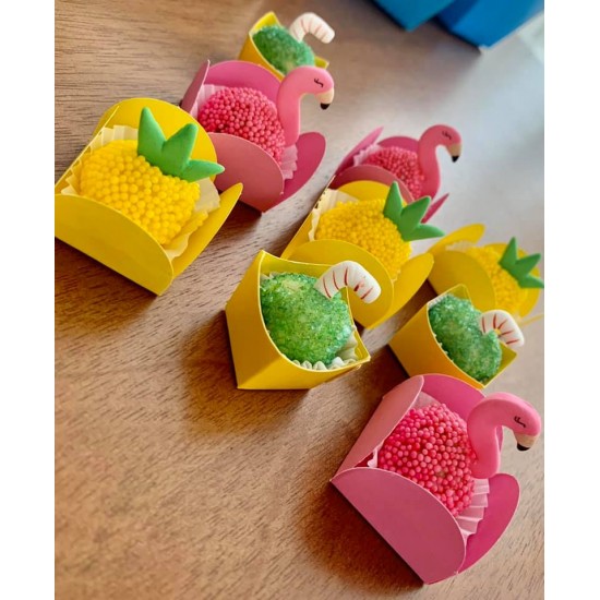 Canudinhos para doce de Côco Cód.604 (Pacote c/ 08 Pçs) Canudinhos para doce de Côco Cód.604 (Pacote c/ 08 Pçs)