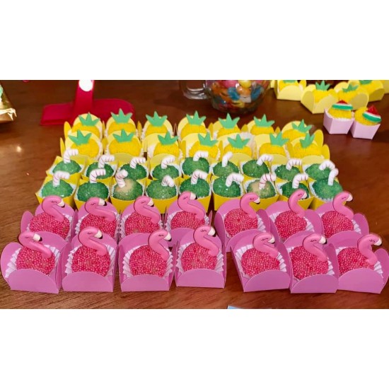 Flamingos p/ doces Cód.605(Pacote c/ 08 Pçs) Flamingos p/ doces Cód.605(Pacote c/ 08 Pçs)
