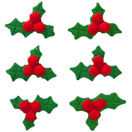 Natal Azevinho G Cod 207 Pacote C 6 Pcs