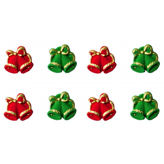 Natal Sino P Cód:N078 (Pct. c/ 8 pçs. Med. 2cm x 2,5cm) Natal Sino P Cód:N078 (Pct. c/ 8 pçs. Med. 2cm x 2,5cm)